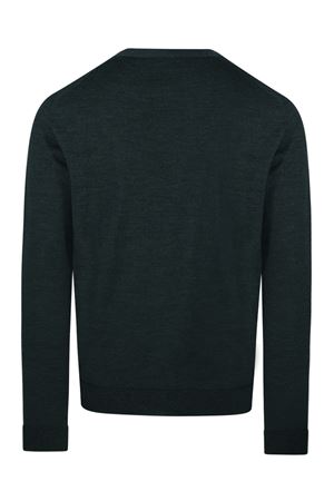 Caridgan in lana merino verde ROBERTO COLLINA | 253M01010M0126